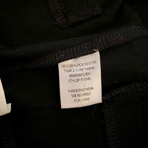 Snake Skin Leggings - Black - Molly Green - Small - Picture 7 of 7